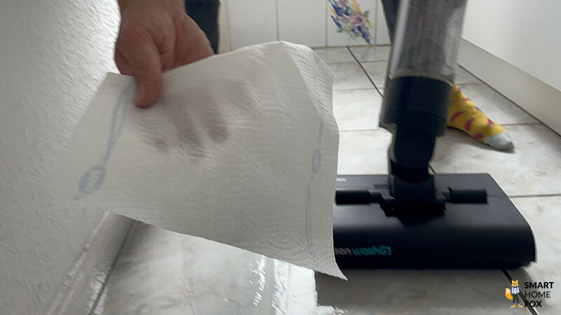 Dyson Wash G1 Fliesenreinigung